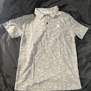 Hurley Kids Gray Polo Shirt